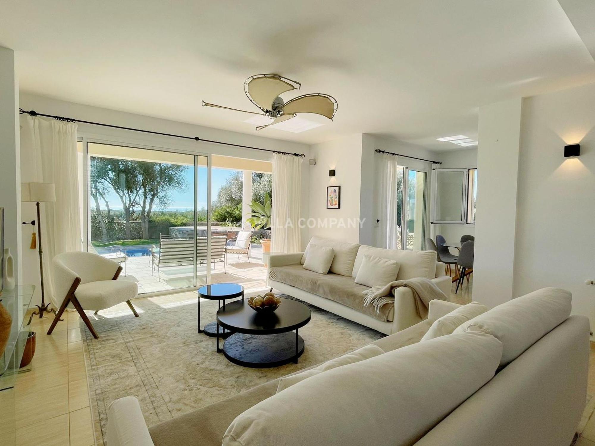 Villa Mala Bay Mahón Eksteriør billede